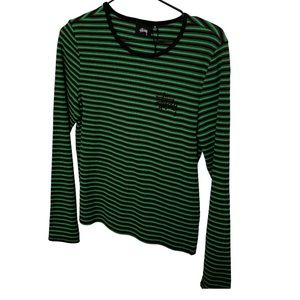 Stussy striped long sleeve